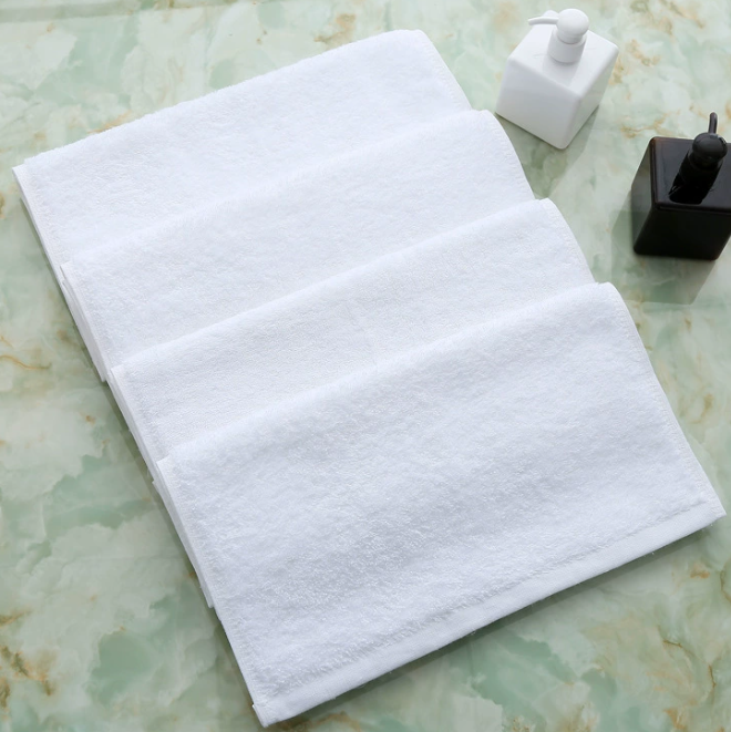 100% Cotton Plain Weave Terry Hand Towels 35*75CM 150G