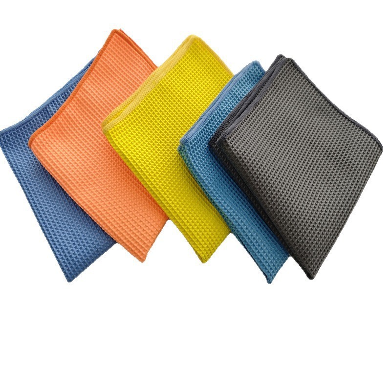 Waffle Weave Microfibr Towels